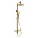 The shower system wasserkraft a188.208.207.pg Thermo, tropical shower, thermostat, gold