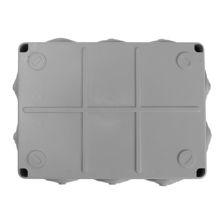 Distribution box Ural Pak, 190x140x120, IP 55, 10 VX, gray, KO-65027190-012-2