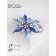 Brooch "Flower" Fabulous, color in silver