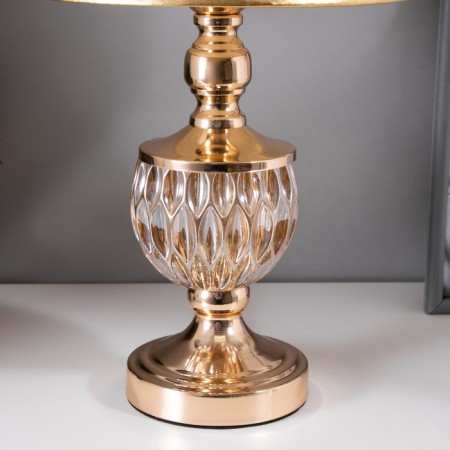 Vasilisa table lamp E27 40W gold 25x25x47 cm Risalux-3