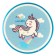 Frisby, flying saucer "Unicorn", species of mix