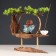 Souvenir tree, porcelain "Little Buddha in Blue" with a stand for incense 35x35x9.5 cm
