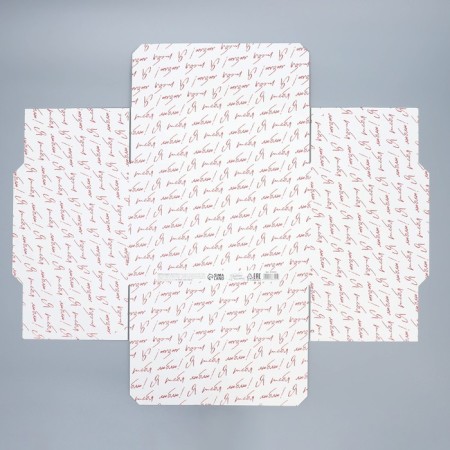 Gift folding box, packaging, "heart", 30 x 20 x 9 cm-5