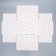Gift folding box, packaging, "heart", 30 x 20 x 9 cm