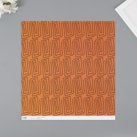 Scrapbooking paper "Greece" density 180 grams set 5 pcs 30.5x32 cm-2