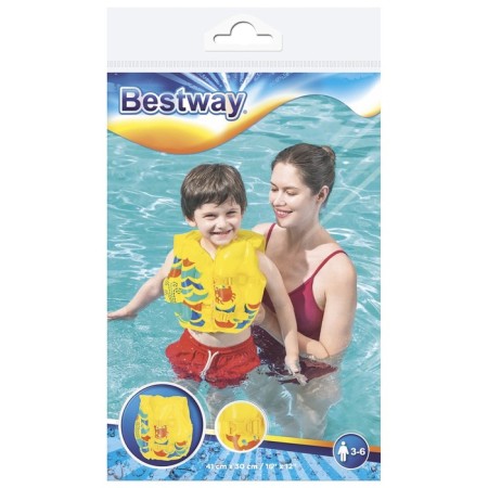 Жилет надувной «Тропики», 41 х 30 см, от 3-6 лет, 32069 Bestway-4