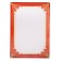 Classic certificate without inscription, red, 157 g/sq.m