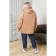 Female hoodies, size 60, beige color