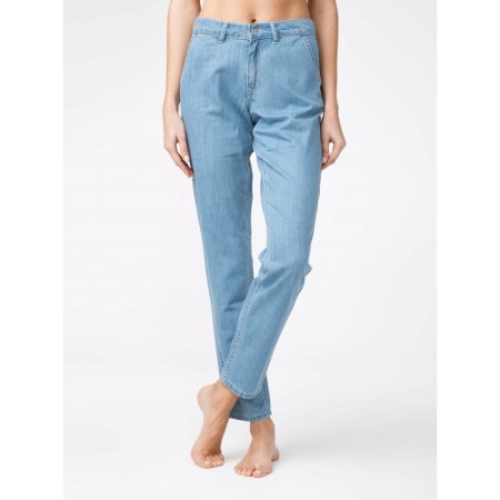 Jeans Light Women's Conte Elegant, Size L, Bleach Blue color