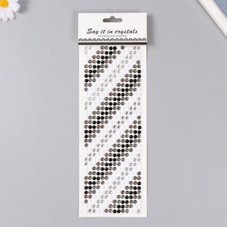 Rhound rhinestones d 6 mm, black