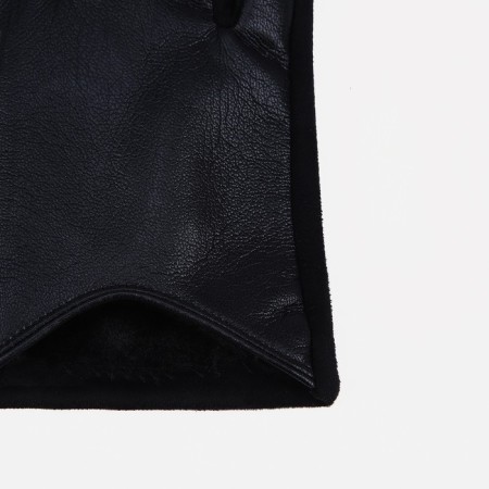 Gloves are female, dimensionless, without insulation, black color-1