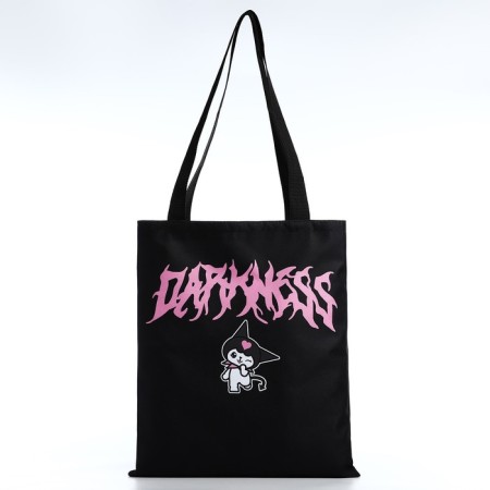 Bag Schoper "Darkness" 35x0.5x40 cm, department without lightning, without lining, black-2