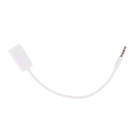 Audio-adapter cable Luazon, Jack 3.5 (4pin) (M) -2xjack 3.5 (3 PIN) (F), for micro and headphones-2