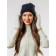 Female ISee hat, size 52-56, black color