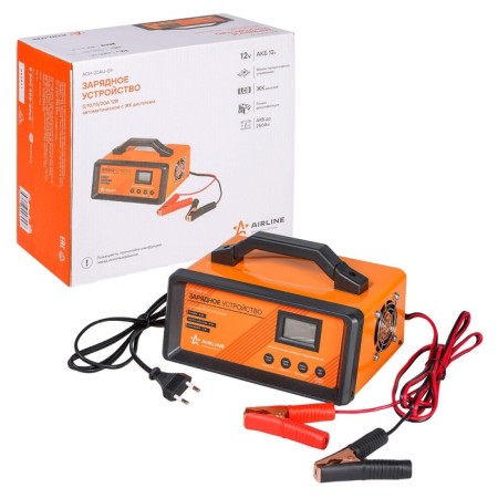 Charger 5/10/15/20A 12V, automatic LCD display, pulse ACH-20AU-09
