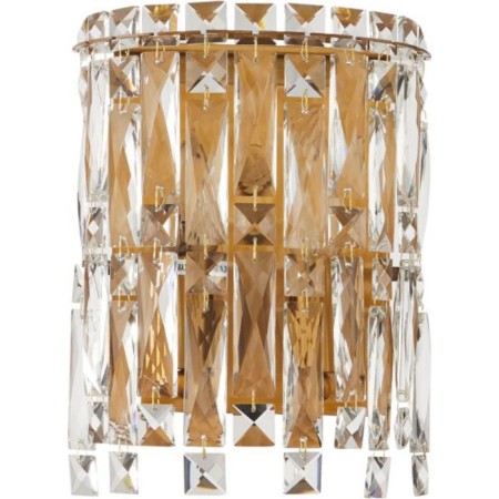 Wall lamp STILFORT 2173/05/02W Santorini, 2x40W, E14, 150x150x250 mm, bronze color