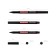 Marker Permanent Erichkrause P-100, 0.5-1.2 mm, alcohol-based ink light-resistant, waterproof without xylol, black