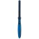 Delight comb, with rings, double-sided 24/37 teeth 25 mm, black and blue