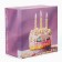 Gift box, packaging, "Joy" 26 x 26 x 14 cm
