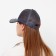 Women's baseball cap with minaku grid, gray color, size 56-58