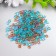 Czech Republic "Gamma" 2.5 x 5 mm 25 g 1st variety No. 30 brown-blue/Transparent