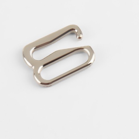 Hand hook, metal, 8 mm, silver color-1
