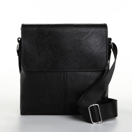 Male bag, black color-1