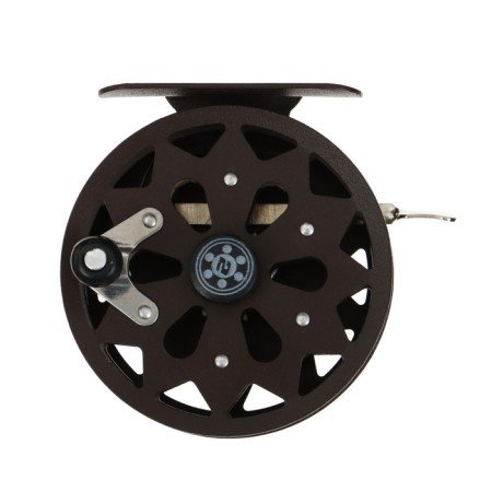 Inertial coil, metal, 2 bearings, diameter 7.5 cm, dark brown color, TL75A-3