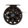 Inertial coil, metal, 2 bearings, diameter 7.5 cm, dark brown color, TL75A