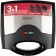 Energy EN-284, 800 W, anti-stick coating, black-silvery