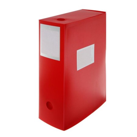 A4 Calligrata archive folder archive, 100 mm spine, plastic, cut fastener, red, up to 900 sheets