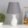 REE Table lamp 1x40W E14 gray 25x25x41cm