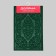 Mar moisture -freeing, dwelling without a trim “Eastern Fairy Tale”, 40 × 60 cm, green color