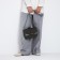 Bag-mixer on magnet, brown color/green