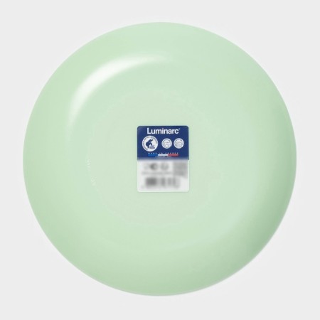 Dessert plate Luminarc Diwali Paradise Green, D = 19 cm, glass-ceramic, light green-4