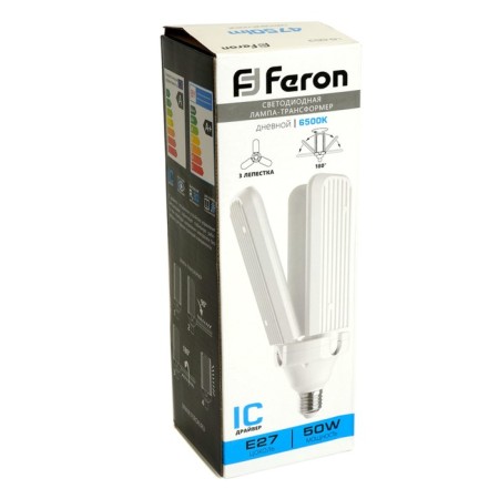 LED LED Feron, E27, 50 W, 175-265 V, white light-6