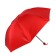 Mechanical “monoton” umbrella, satin, 4 additions, 8 spokes, r = 49 cm, red color