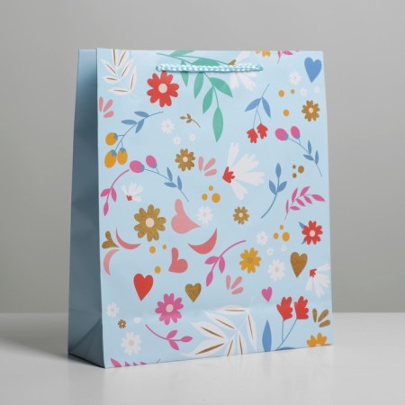 Gift laminated package, packaging, Pressent for You, Ml 21 x 25 x 8 cm-3