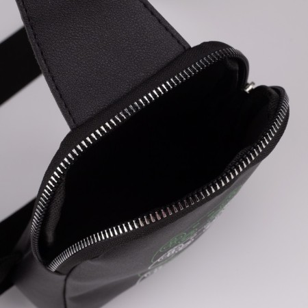 Bag over Play shoulder? Joystick with a zipper, black color-4