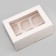 Packaging for 6 cupcakes with a window, white, 25 x 17 x 10 cm