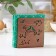 Wooden napkin "Spring Tale", 12 × 12 × 5.5 cm, brown color