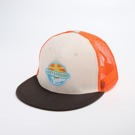 Men's cap with a straight visor Lost & Found, mesh, rr 56-1