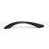 Bracket handle (fashion 8611-96), m/o 96 mm, black color