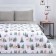 Obella "Ethel" 1.5 joint venture Forest Miracle, 145x210cm, microfiber