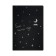 A5 sketchbook, 30 black sheets, "Star Night", density 70 gr., Mix