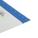 Scraper trapezoid, white-blue