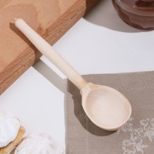 Spoon wooden, tea, without painting