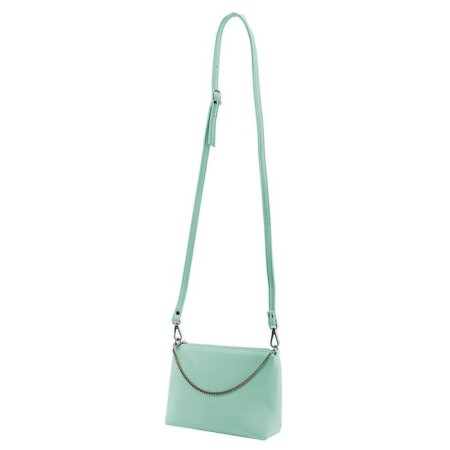 Women's bag (B2692-13110) Artificial leather, turquoise, 1x210x20 cm-1