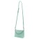 Women's bag (B2692-13110) Artificial leather, turquoise, 1x210x20 cm