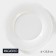 Porcelain dining plate Magistro Rodos, D = 25.8 cm, white color